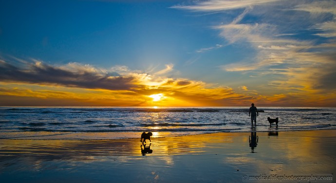 Sunset in Solana Beach, CA
