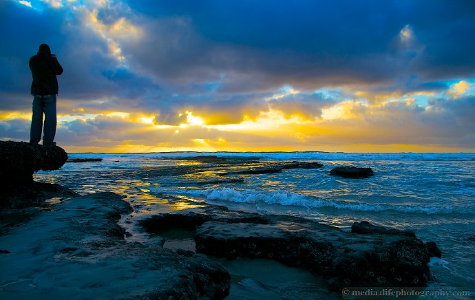 Sunset at Cardiff by the Sea
