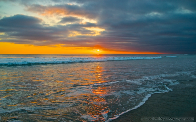 Sunset in Solana Beach, CA