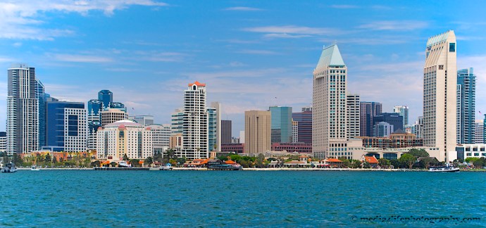 Taken from across the bay on Coronado Island